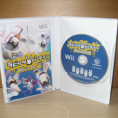 ★★★ 日版【 Wii Rabbids Party《 賤兔派對 》】原裝任天堂 Nintendo Wii Game 支...