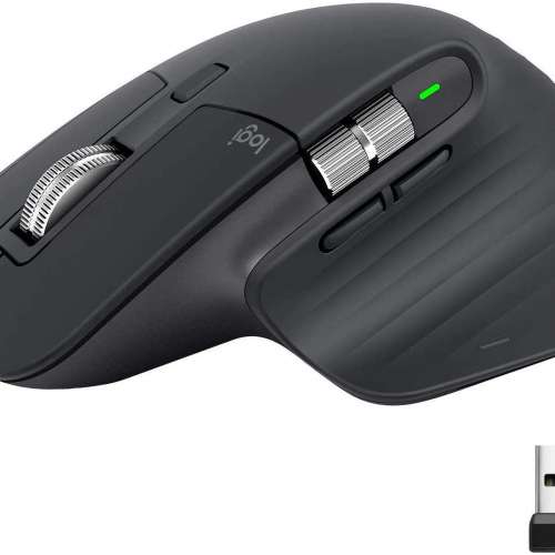 Logitech MX Master 3 Wireless Mouse羅技無線滑鼠,Ultra-fast magspeed scrolling,...
