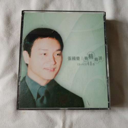 出售 張國榮精精精選CD十VCD(48首)