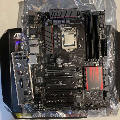 I5 4590+ASUS B85 PRO GAMER +Kingston 8G*2 1600