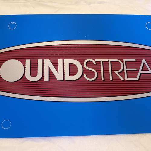 SOUNDSTREAM (old school) Licence Plate