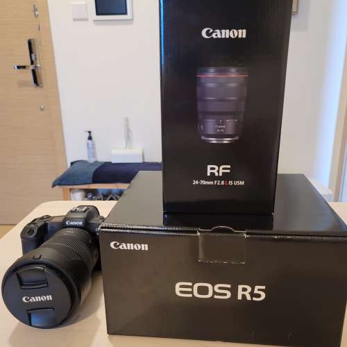 最強Canon EOS R5 全套行 RF 24-70 2.8神鏡