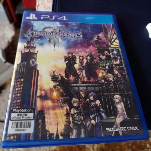 ps4 game kingdom hearts 3 國王之心3 英文版