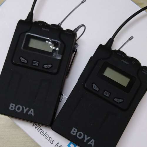 Boya BY-WM6 wireless microphone 90%new