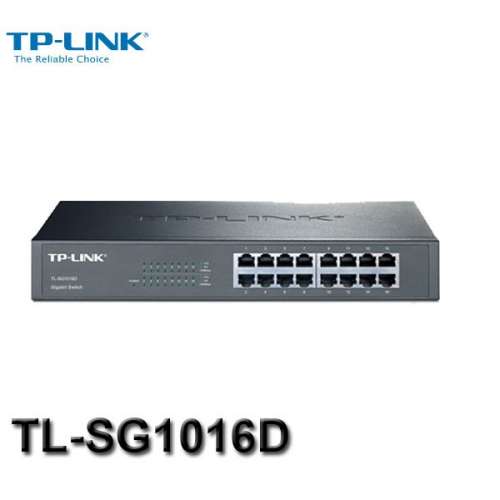 TP LINK  TL-SG1016D Switch, 1000M, 16port,