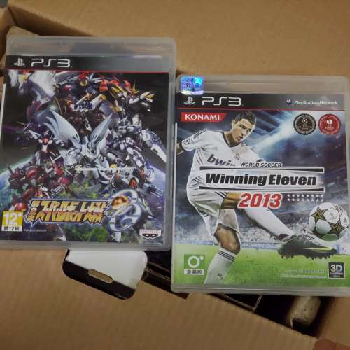 PS3, 連2 games, $100