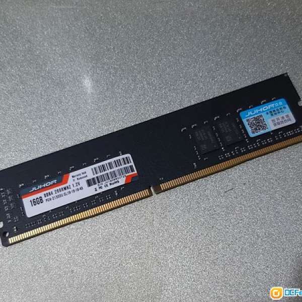 近全新 RAM JUHOR 2666 DDR4 PC4-21300U 16GB