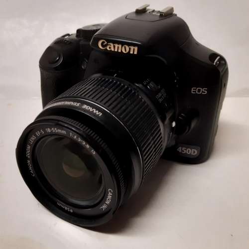 Canon 450d, EF-S 18-55mm IS kit set