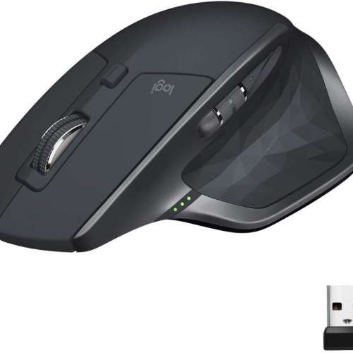 Logitech MX Master 2S Wireless Mouse無線行動滑鼠,Tracks on any surface在任何表...