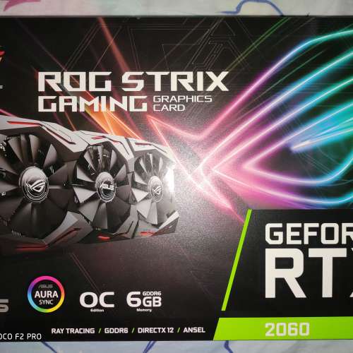 ASUS ROG RTX2060 OC 6GB GDDR6