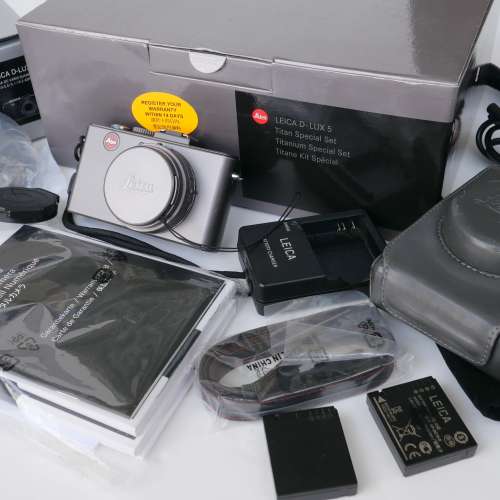 Leica D-Lux 5 Titanium 鈦金屬 絕版 平售