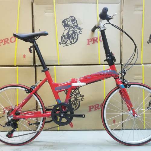 2020 JAVA IRA-PRO 6速C剎451鋁車架折叠車 送水架前後蛙燈叮叮