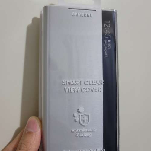 Samsung note 20 ultra 原裝銀白色套