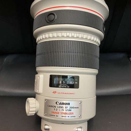 Canon EF 200mm F2 人像鏡皇連原裝1.4x增距鏡