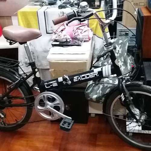 韓國品牌 Excider Classic L-2 成人單車 可摺 20吋