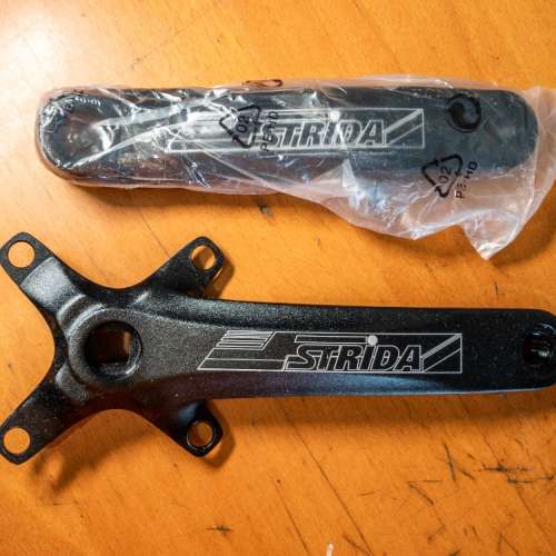 全新Strida Crank Arm(金屬餅版本)For Strida 5.2/LT/SX