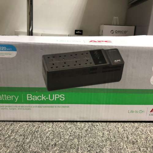 全新現貨 APC Back-UPS 850VA，230V，USB Type-C 和 A 充電埠