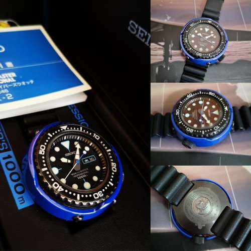 Ltd400pcs Seiko Prospex SBBN021 Marine Master Blue Ocean 1000m Diver