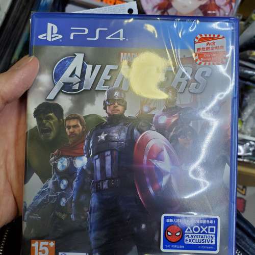 PS4 game Avengers 復仇者(有code)
