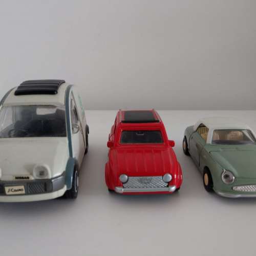 Nissan S-Cargo, Figaro, Pao 復古車 1：32 DIAPET 玩具車
