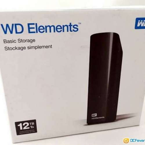 [FS] WD Elements 12TB USB3.0 外置硬碟 (100% new)