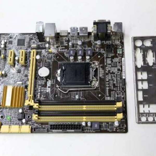 ASUS B85M-G Intel B85 HDMI 底板 (Bios Updated)