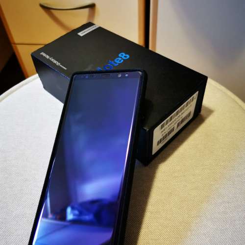 行貨 95% 新 Samsung Note8 雙卡藍色 6+128GB