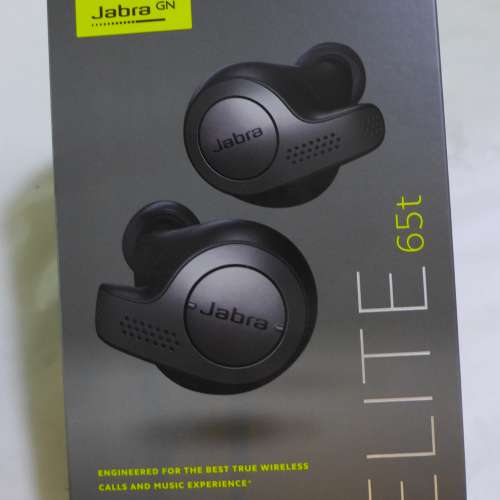 全新 Jabra Elite 65t 藍牙立體聲耳機 (Titanium Black)