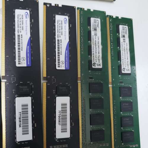 DDR4 16GB 2400 2條$$500