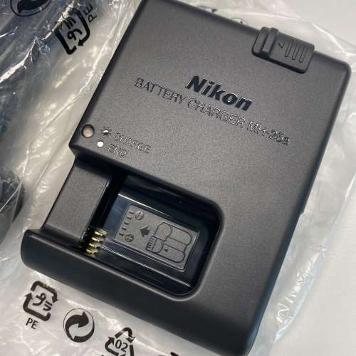 全新 Nikon MH-25a 充電器及電源線 for Z5 Z6 Z7 D850 D780 D750