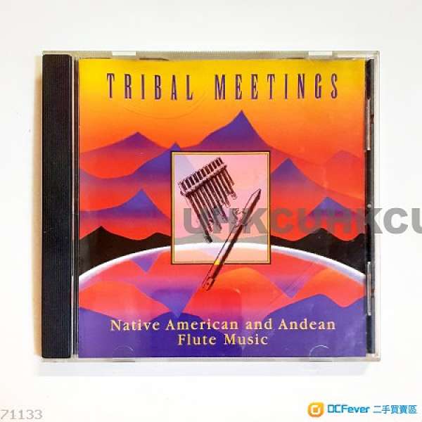 Music CD  美洲印第安人部落【 TRIBAL MEETING 】 演奏專輯