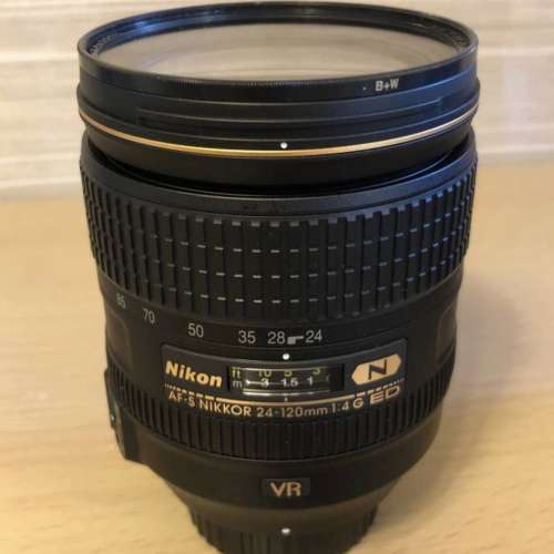 轉會售Nikon AF-S VR 24-120mm/4G F4 Lens not kit lens