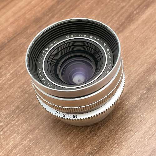 西德 Schneider kreuznach Curtagon 28mm f4 少有最近對焦0.6米版本 (DKL mount)