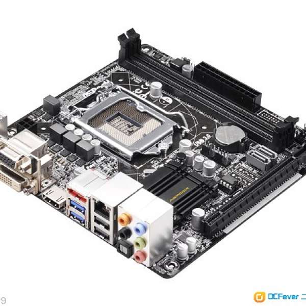 (ITX) ASROCK H81M-ITX底板連背板 (運作正常 BIOS已更新P2.3)