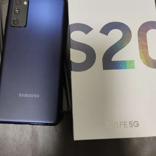 99%新Samsung S20 FE (256g 版本, 藍色）, 不是128g