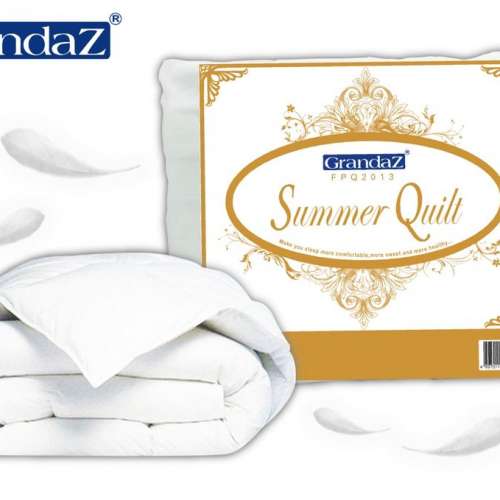（全新）GrandaZ Summer Quilt 雙人冷氣被芯 家居睡房生活寢室床上用品