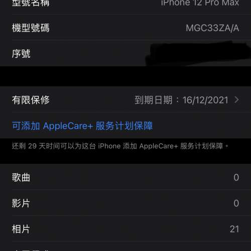 IPhone 12 Pro Max 128G 藍色