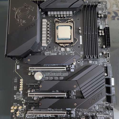Intel Core i7-10700k + Msi Z490 Unify