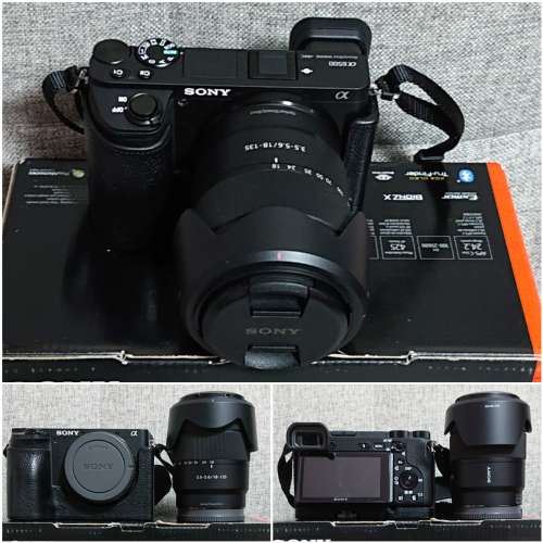 Sony 95%新淨有保養A6500&SEL18-135相機套裝 送一原廠電NP-FW50及原廠相機套LCS-EBG