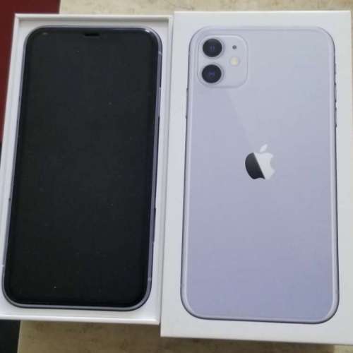 iPhone 11，256G，紫色