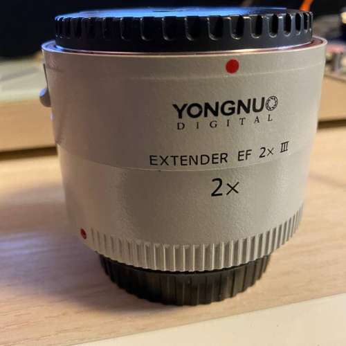 Yongnuo 永諾 2x extender 第三代 for Canon EF