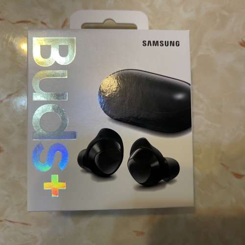 2/1/2021 三星換領全新未開封行貨有單黑色 samsung galaxy buds+ (SM-R175)