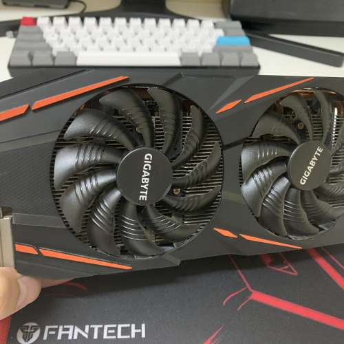 gigabyte rx570 4gb gaming 85%新淨 文書用非礦卡