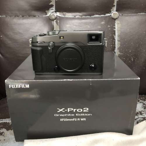 超平 全套有盒 Fujifilm X-Pro2 XPro2 Graphite Edition
