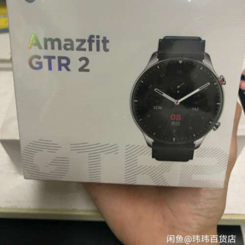 AMAZFIT 華米 小米手錶 GTR2 經典款（不銹鋼) 曜石黑 皮質錶帶