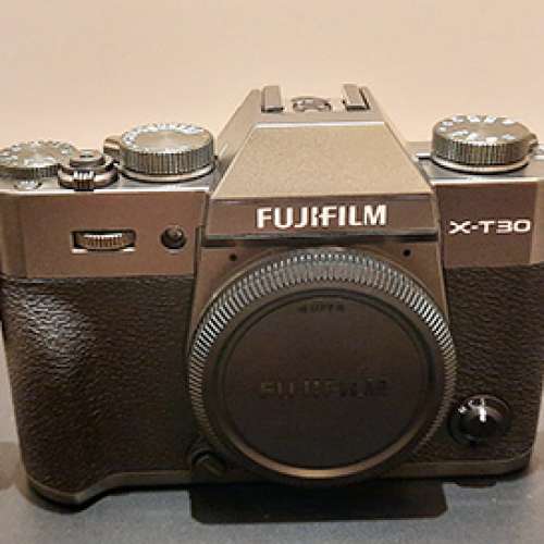 Fujifilm X-T30 body 炭灰色行貨(有保養)