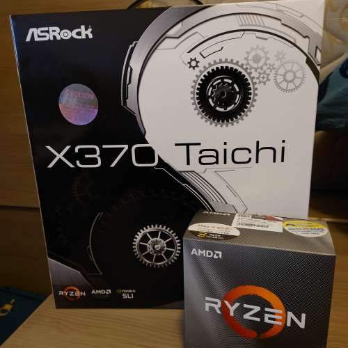 有保行AMD Ryzen 3600 + ASRock Taichi x370