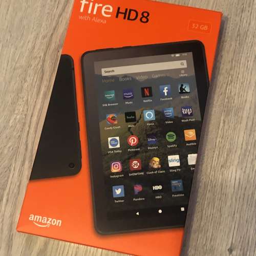 亞馬遜 Amazon All-new Fire HD 8'' 2020 2GB/32GB 平板電腦 黑色