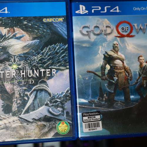 Monster Hunter/ God of War/ Overcooked