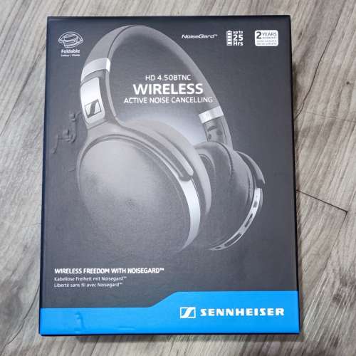 100%全新行貨SENNHEISER HD 4.50BTNC 無線藍牙降噪耳罩式耳機🎧